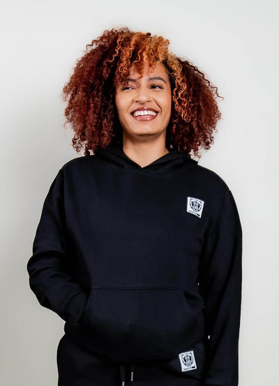 Bare All Patch Hoodie (Black)