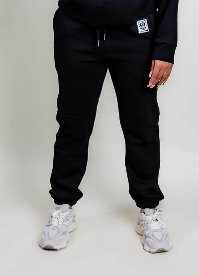 Bare All Patch Sweatpants (Black)