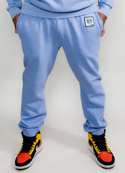 Bare All Patch Sweatpants (Powder Blue)