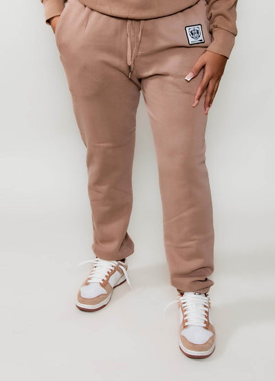 Bare All Patch Sweatpants (Teddy Brown)