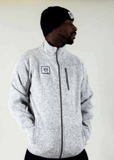 Bare All Knit Jacket (Ash) - Bare All Clothing