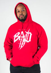 B.A.D. Red Wings (Red/White)-Hoodie - Bare All Clothing