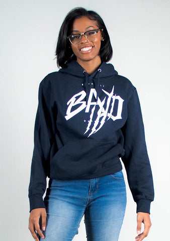 B.A.D. Tigers (Navy/White)-Hoodie - Bare All Clothing