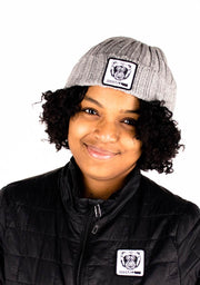 Beanie Hat (Grey) - Bare All Clothing