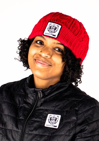 Beanie Hat (Red) - Bare All Clothing