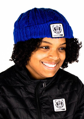 Beanie Hat (Blue) - Bare All Clothing