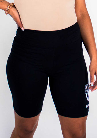 Bare All Biker Shorts (Black) - Bare All Clothing