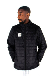 Bare All Puffer Jacket (Black) - Bare All Clothing
