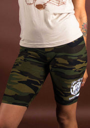 Bare All Biker Shorts (Camo) - Bare All Clothing