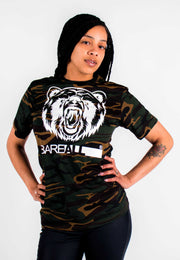 Bare All Camo T-Shirt (White/Camo) - Bare All Clothing