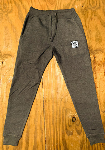 Bare All Essential Patch Joggers (Dark Grey) - Bare All Clothing