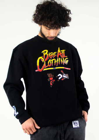 Bare All x Street Fighter Crewneck Sweatshirt - Bare All Clothing