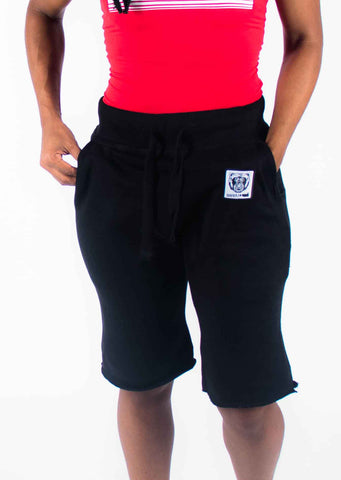 Bare All Sweat Shorts (Black) - Bare All Clothing