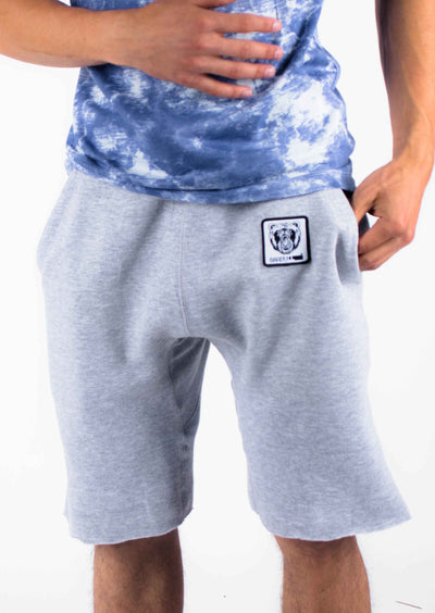 Bare All Sweat Shorts (Grey) - Bare All Clothing