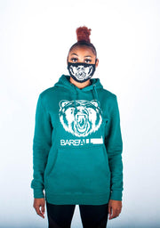 Bare All Hoodie (Teal/White) - Bare All Clothing