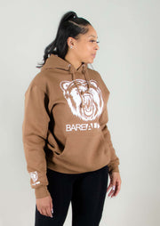 Bare All Hoodie (Toupe/White) - Bare All Clothing