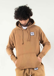Bare All Vintage Patch Hoodie (Carmel) - Bare All Clothing