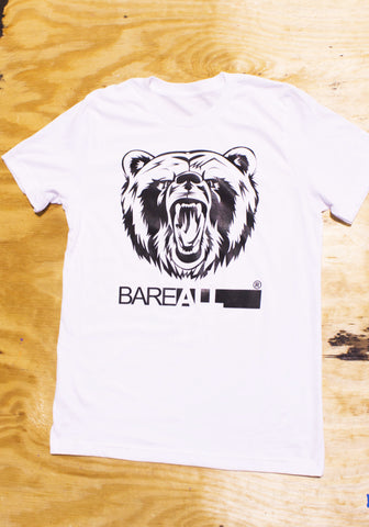 Logo T-Shirt (White) - Bare All Clothing